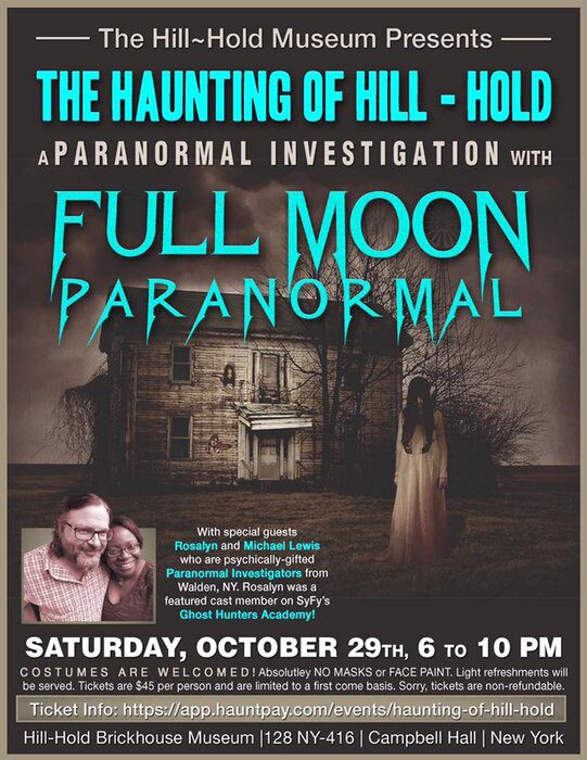 "The Haunting of Hill Hold" Ghost Hunt Event