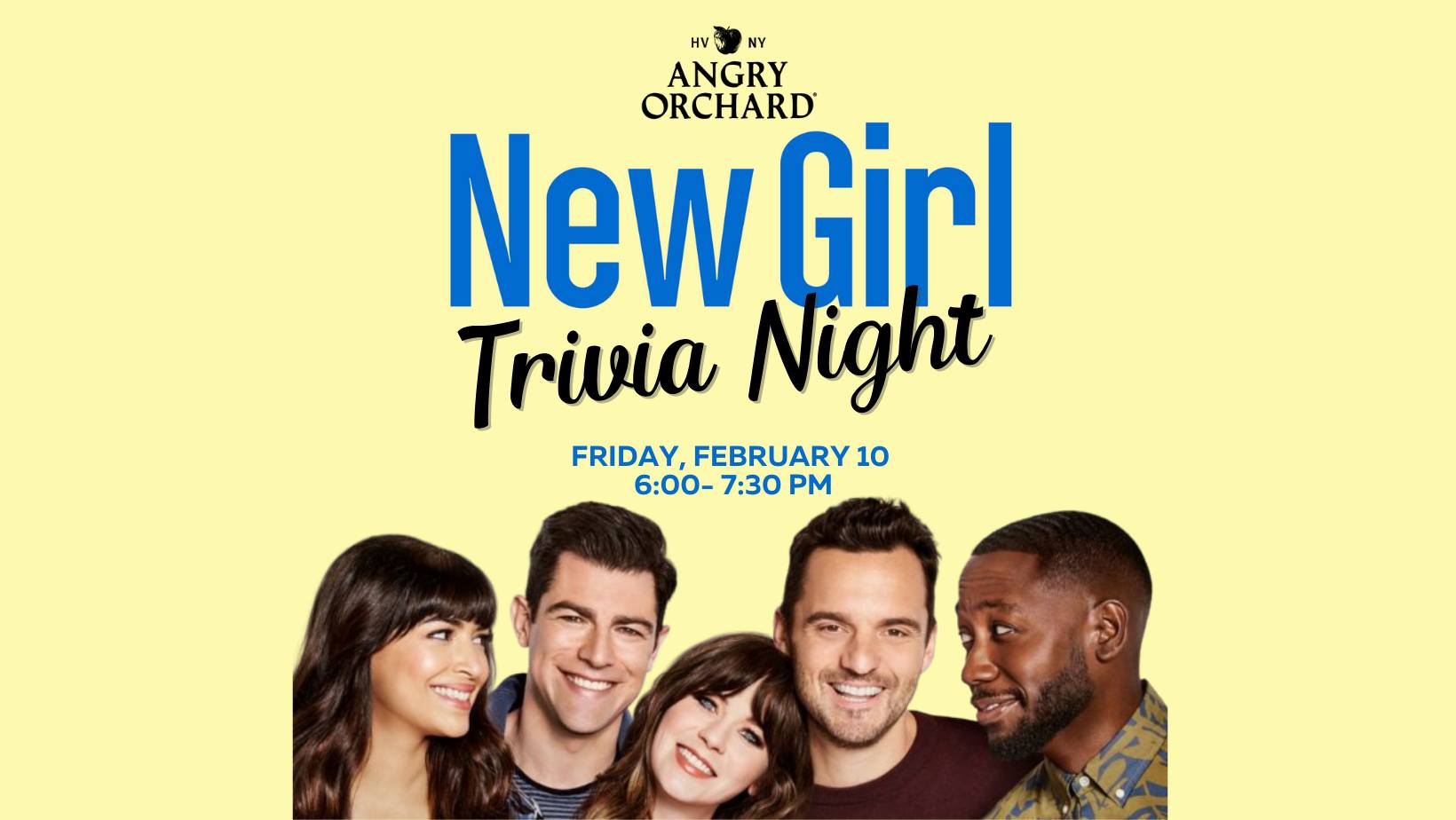 Angry Orchard Trivia Night: New Girl Edition