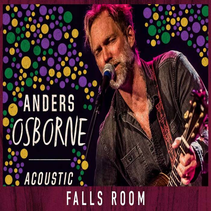 Anders Osborne Solo Acoustic featuring Jonathan Sloane @ City Winery