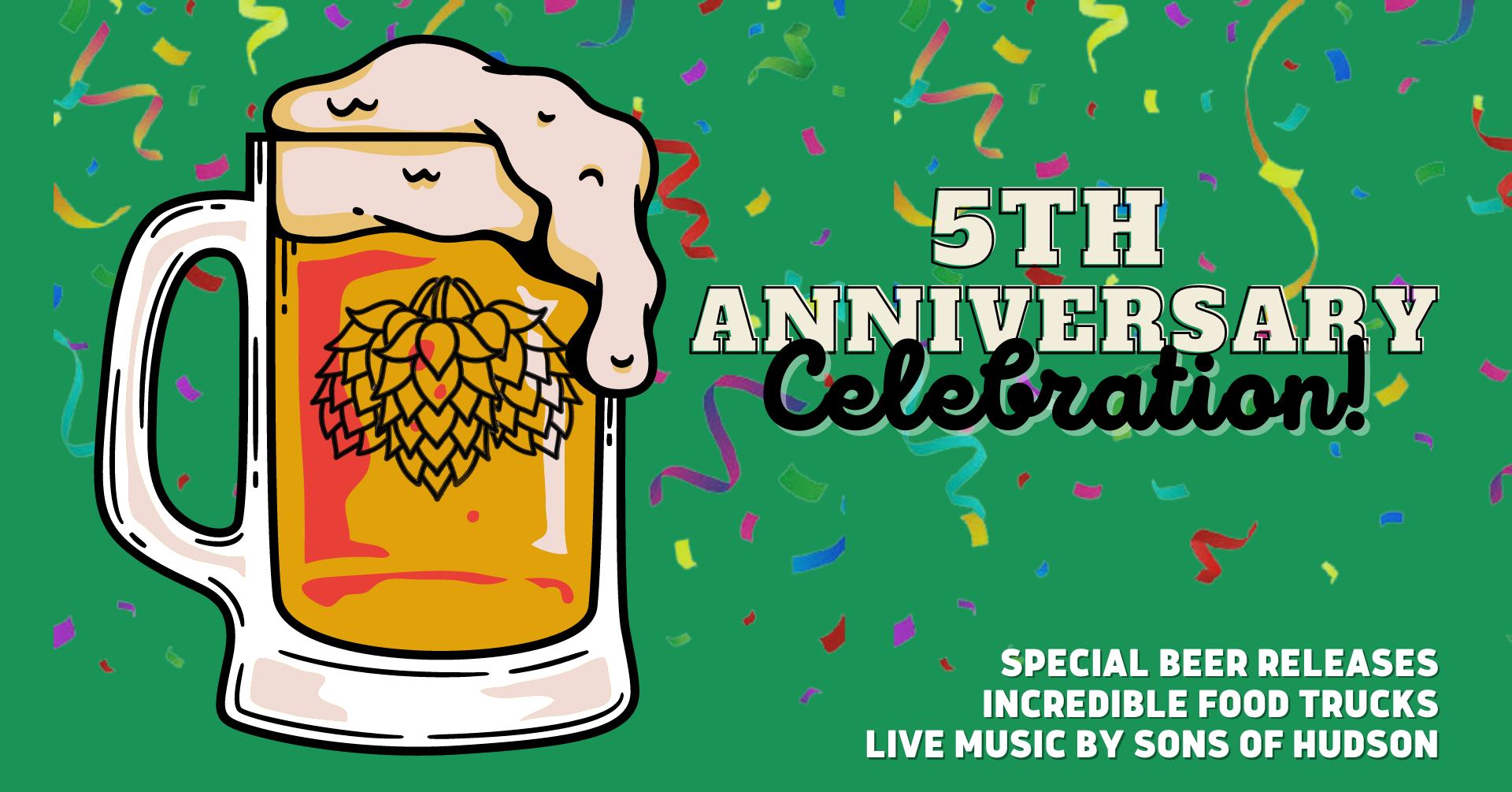 Long Lot Brewery's 5th Anniversary Celebration