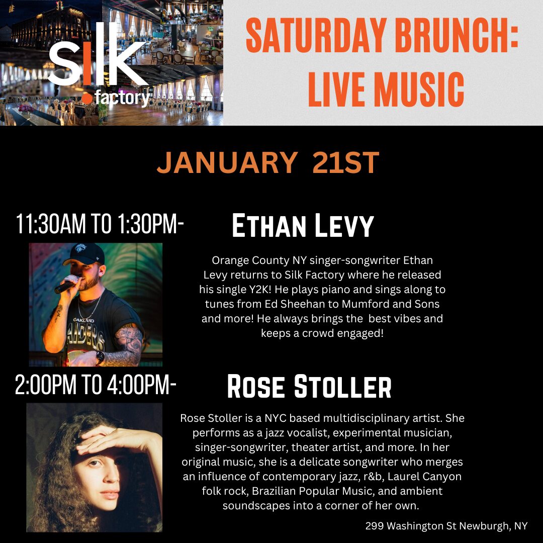 Saturday Brunch w/ Live Music @ Silk Factory