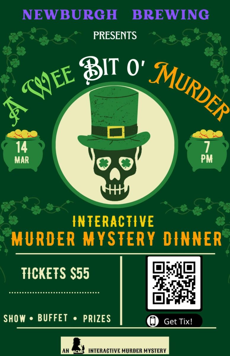 Murder Mystery Dinner in the Taproom! "A Wee Bit O'Murder"