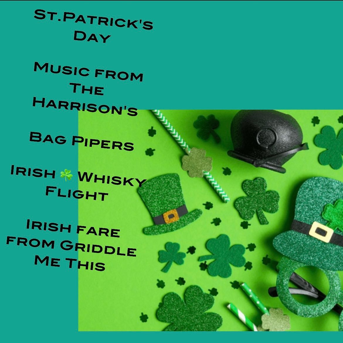 Celebrate St. Patrick's Day with The Harrison's @ The Last Whisky Bar