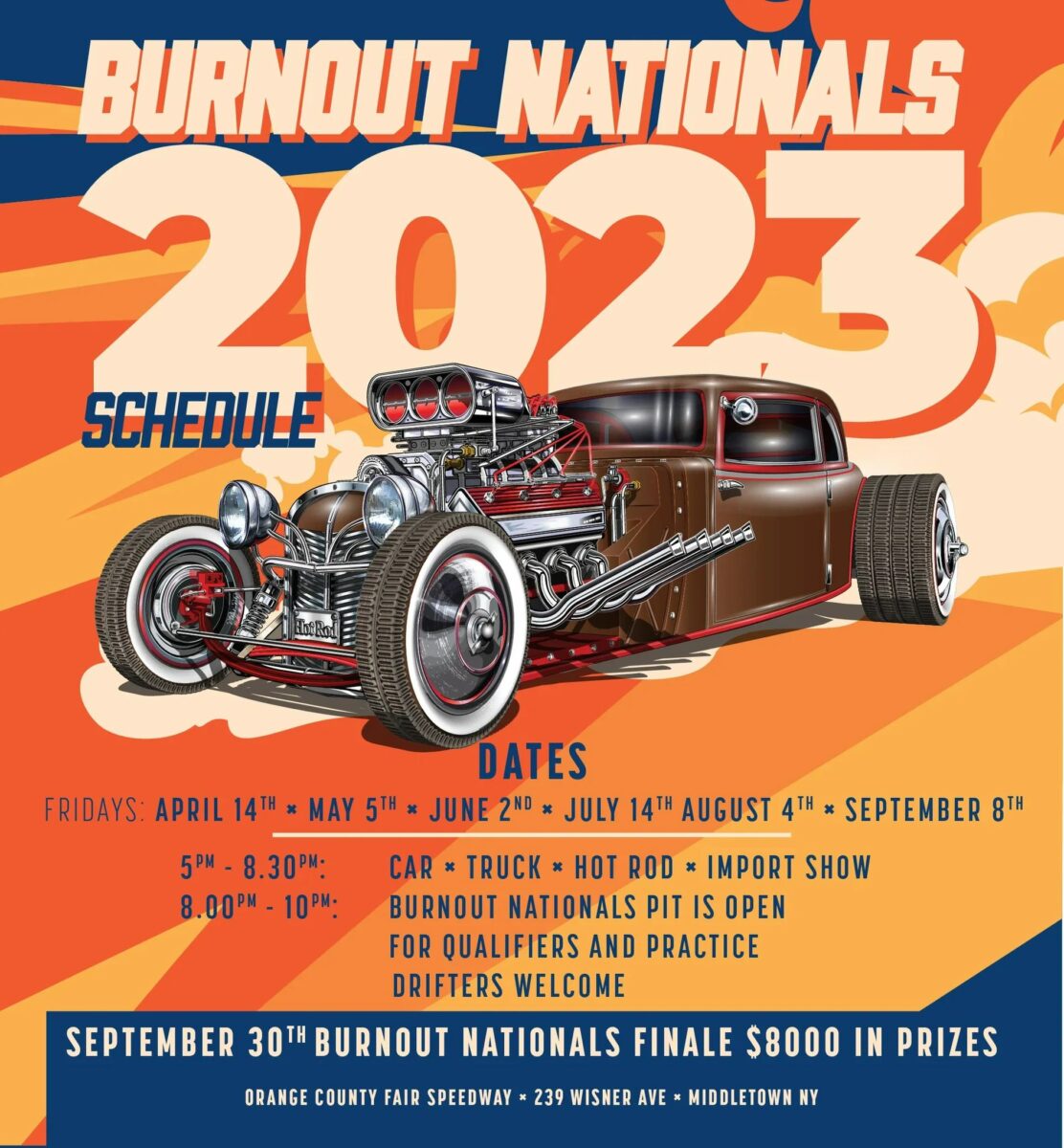 Burnout Nationals @ Orange County Fair Speedway