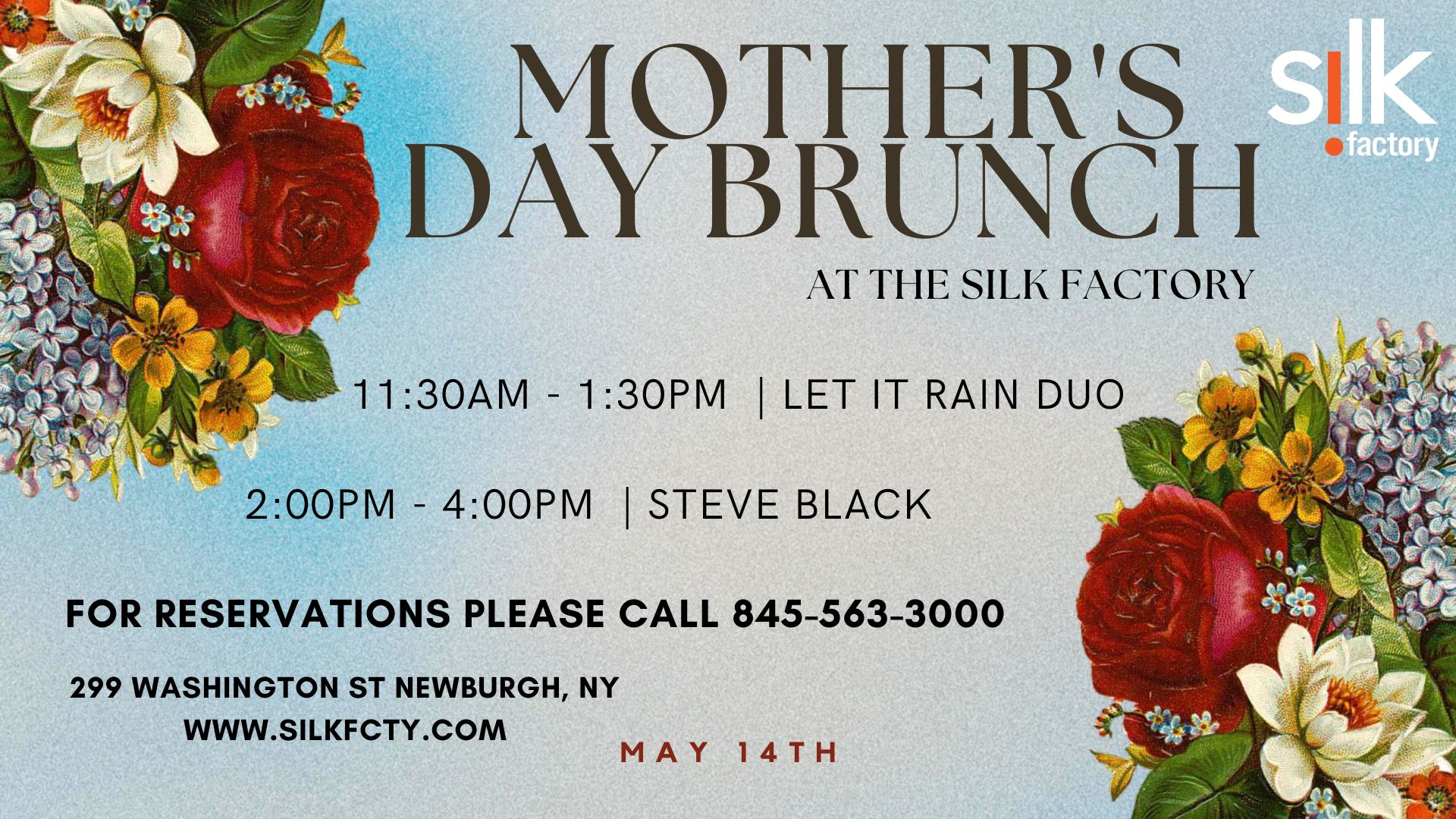 Mother's Day Brunch @ Silk Factory